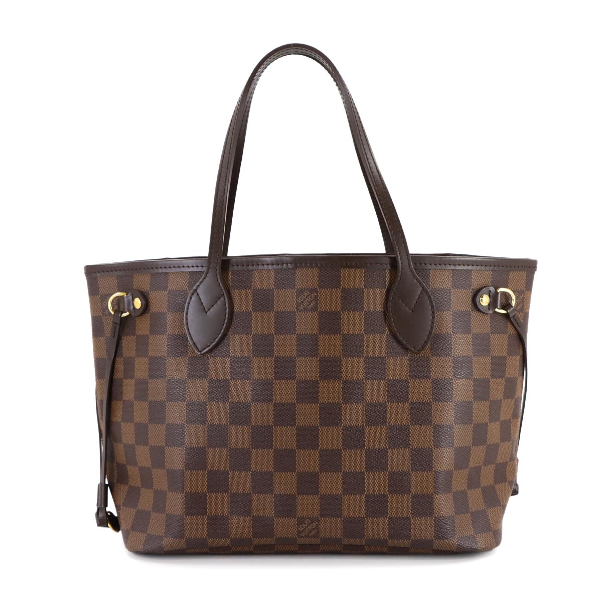 Damier Neverfull PM Tote Bag Ebene N51109 Purse