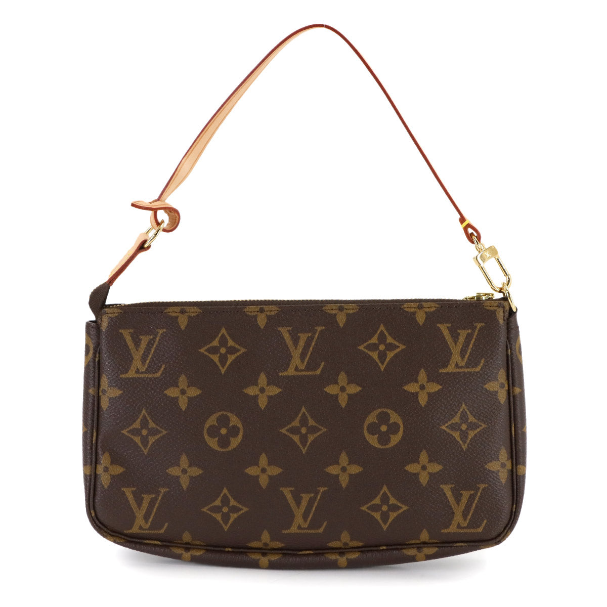 Monogram Pochette Accessoires Hand Bag Pouch Brown M51980