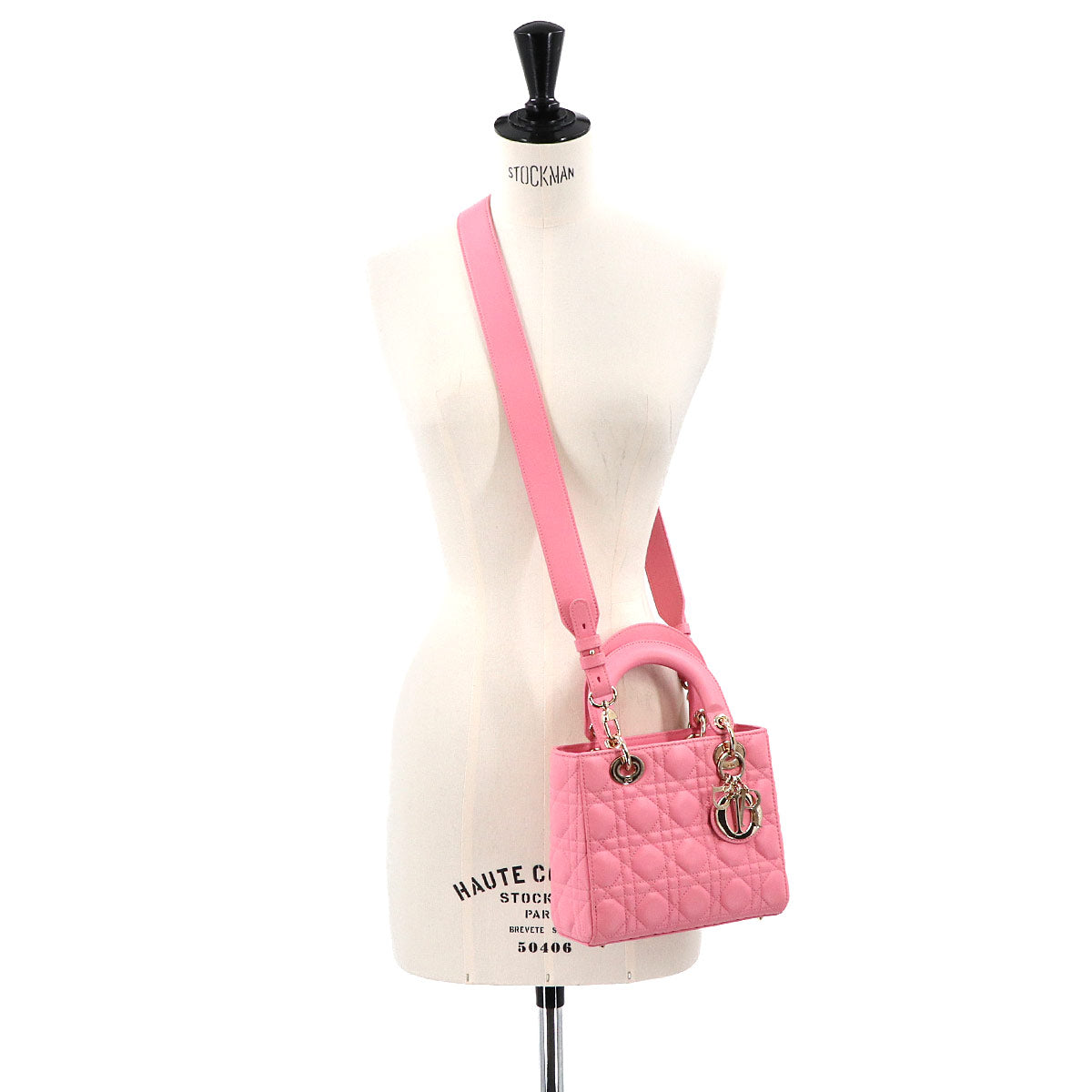 Lady Dior My ABCDior Small Hand Shoulder Bag Leather