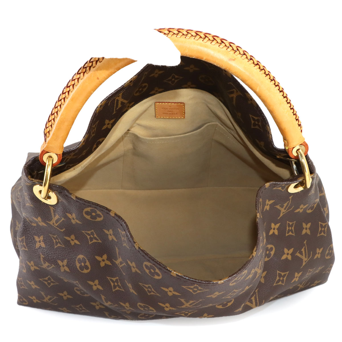 Monogram Artsy MM Shoulder Bag Brown M40249 Purse