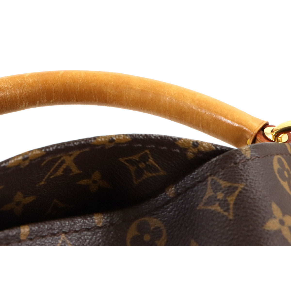 Monogram Artsy MM Shoulder Bag Brown M40249 Purse