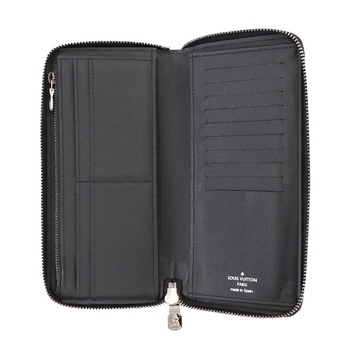 Monogram Eclipse Zippy Wallet Vertical Black M62295