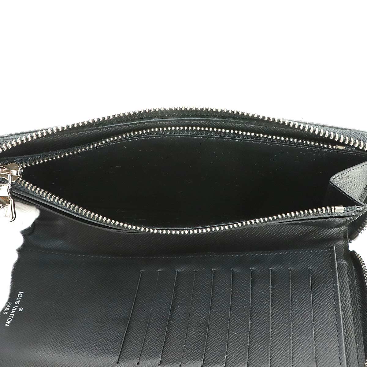 Monogram Eclipse Zippy Wallet Vertical Black M62295