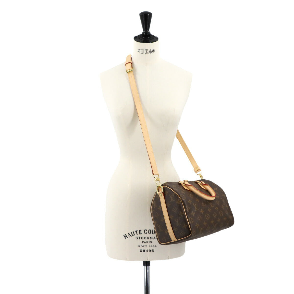 Monogram Speedy Bandouliere 25 2way Bag Brown M41113