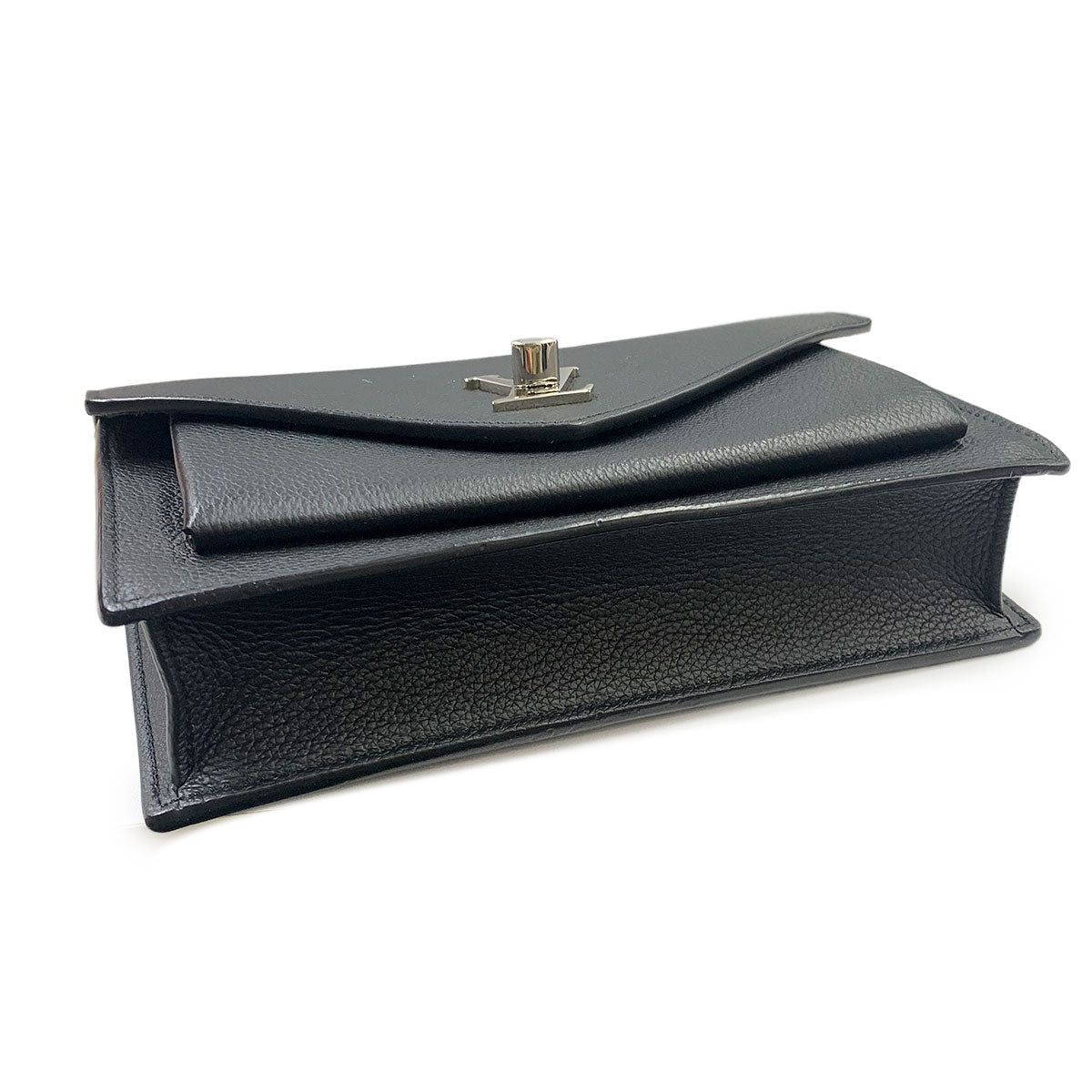 Mylockme Chain Pochette Shoulder Bag Leather Black M63471