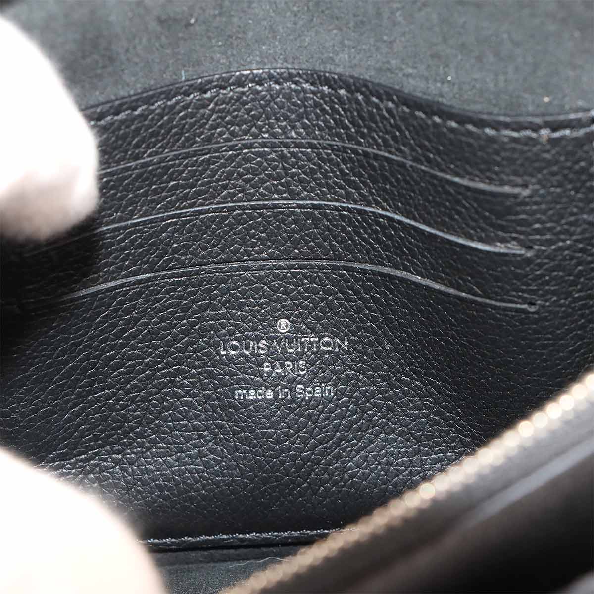 Mylockme Chain Pochette Shoulder Bag Leather Black M63471