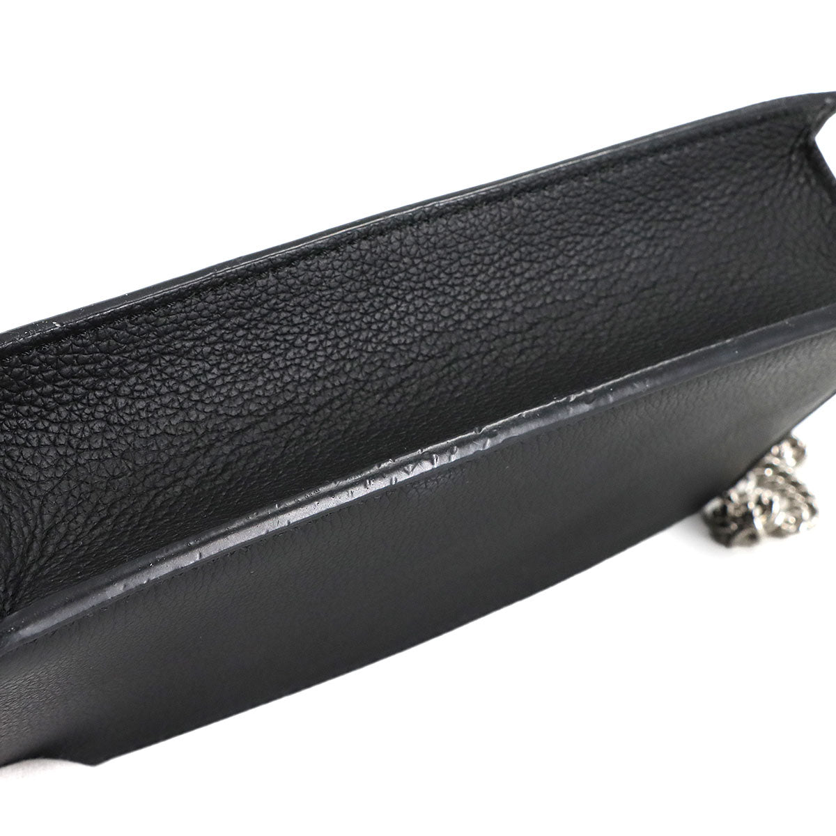 Mylockme Chain Pochette Shoulder Bag Leather Black M63471