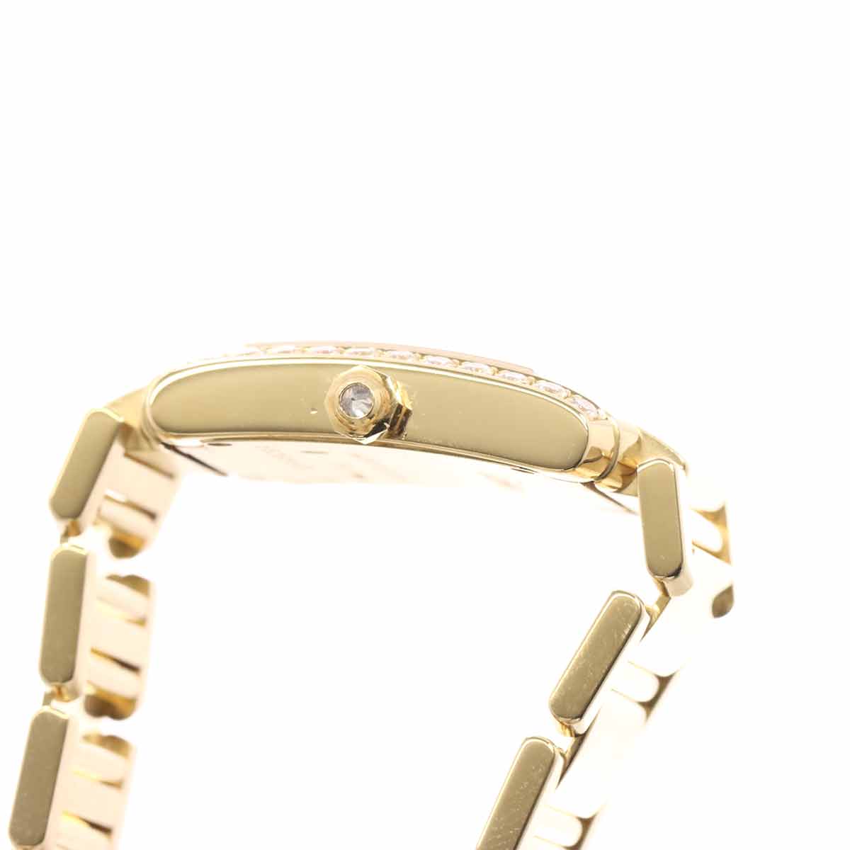 Tank Francaise SM WE1023R8 750YG Quartz Diamond Ladies