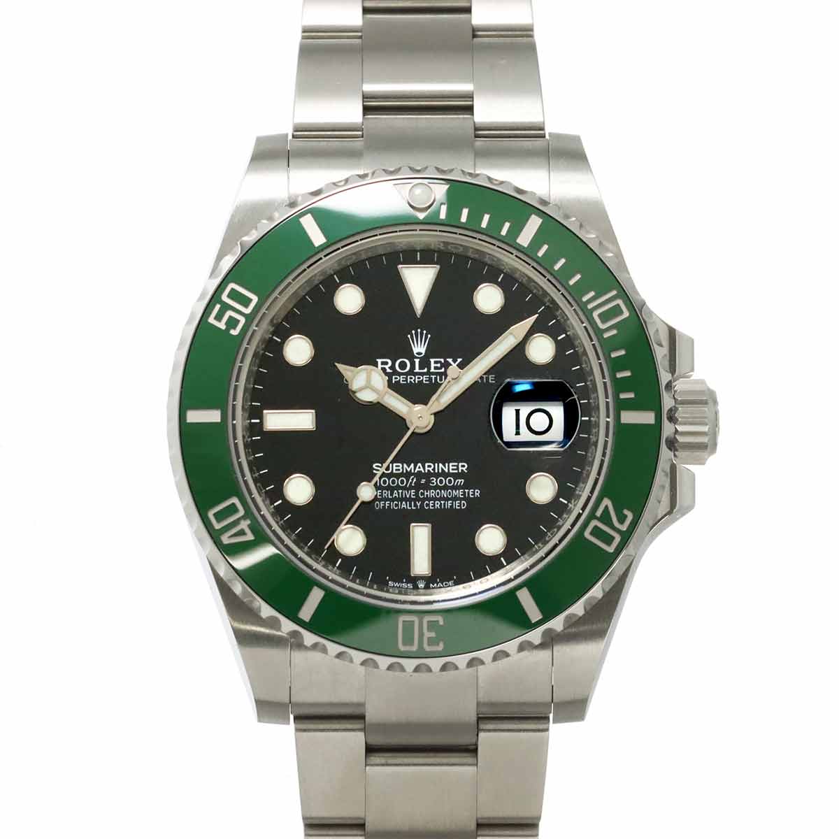 Submariner Date 126610LV Serial Random Green Bezel Mens