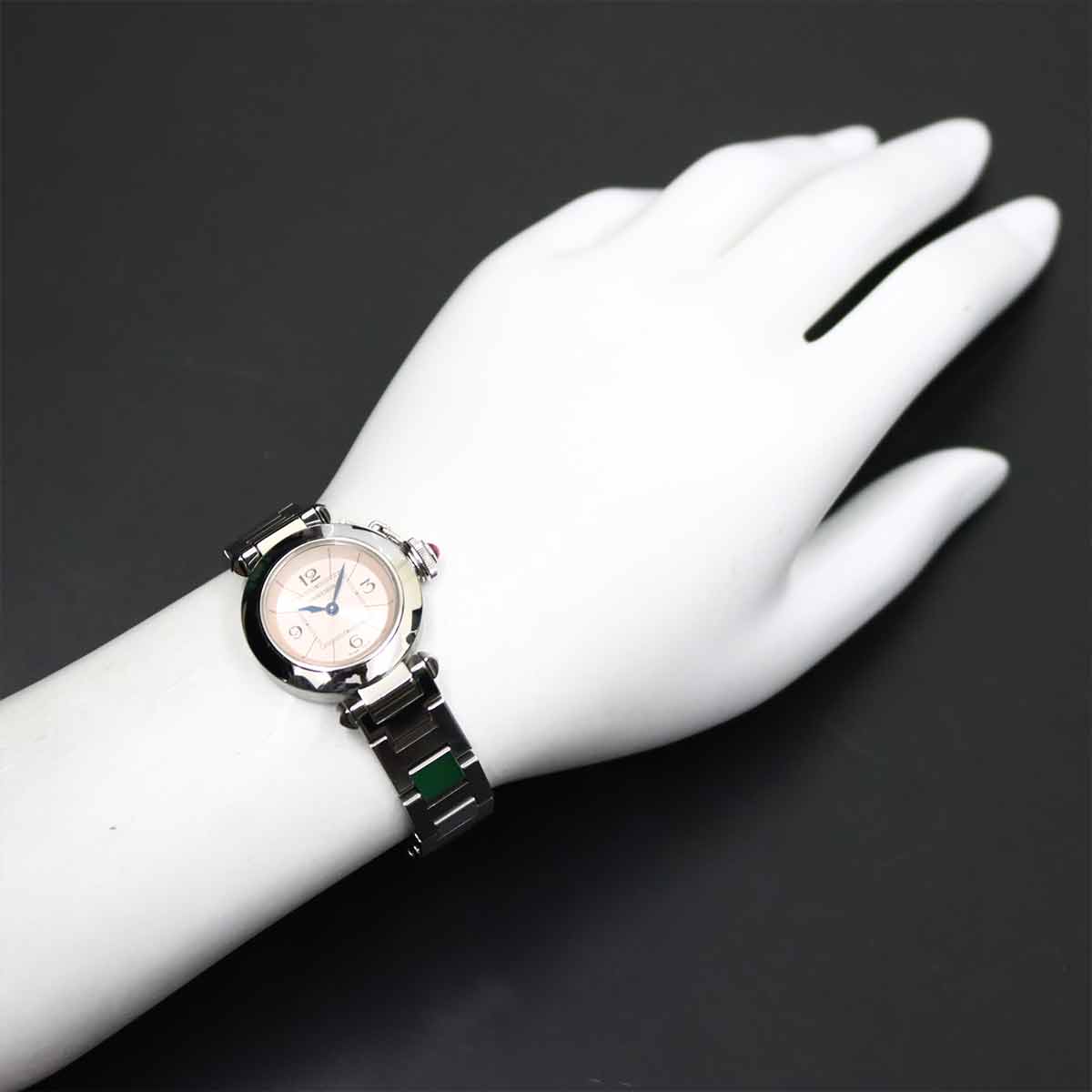 Miss Pasha W3140008 27mm Quartz Pink Dial Ladies Watch