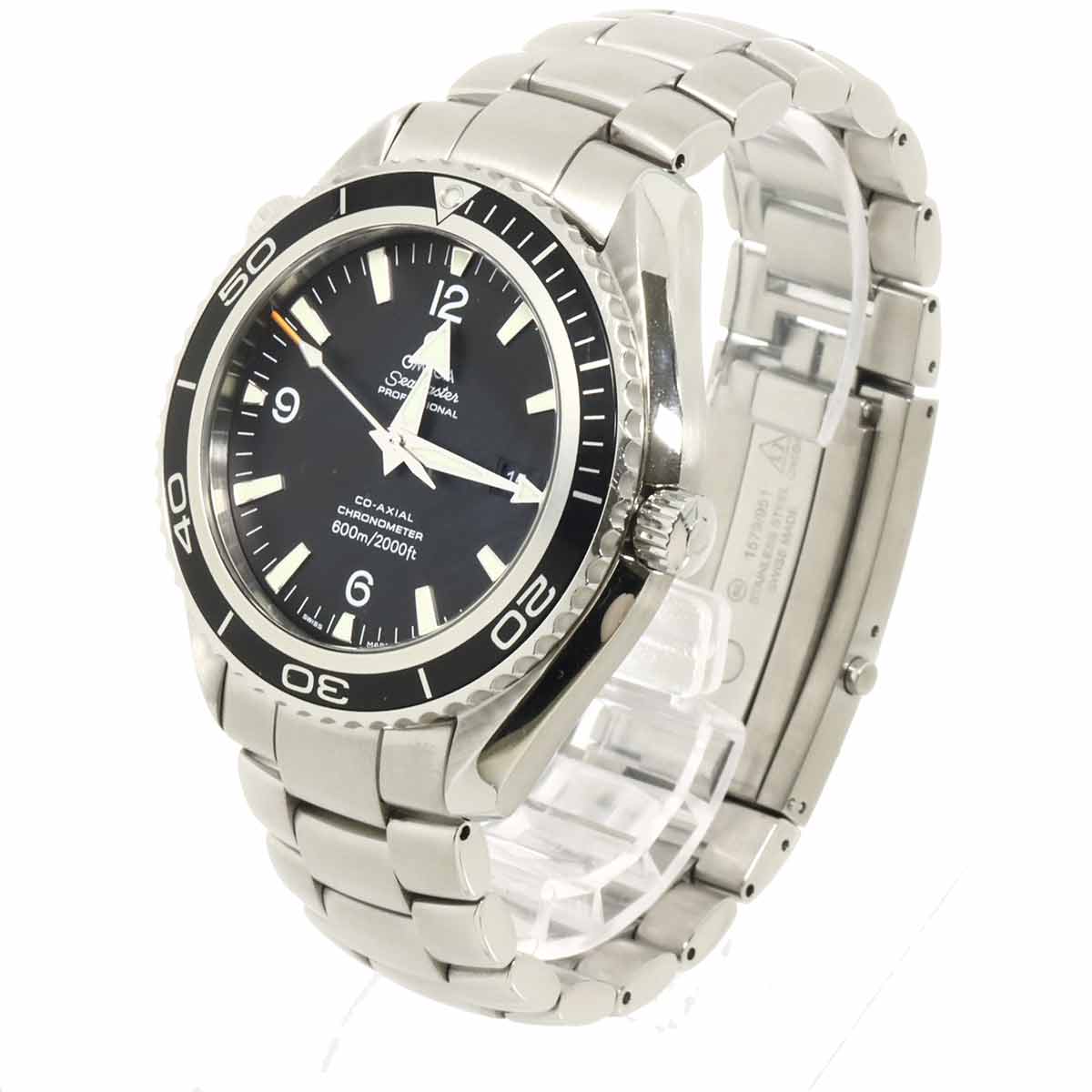Seamaster Planet Ocean 2201 50 Automatic Date Black Dial Mens
