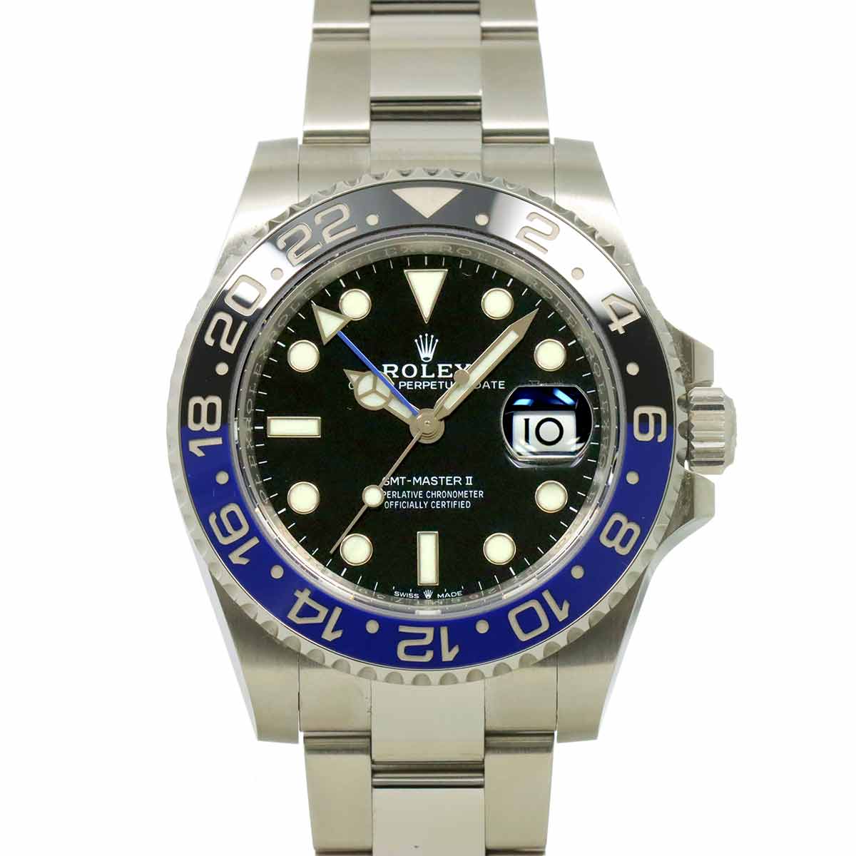 GMT Master 2 126710BLNR Serial Random Black Blue Bezel Date