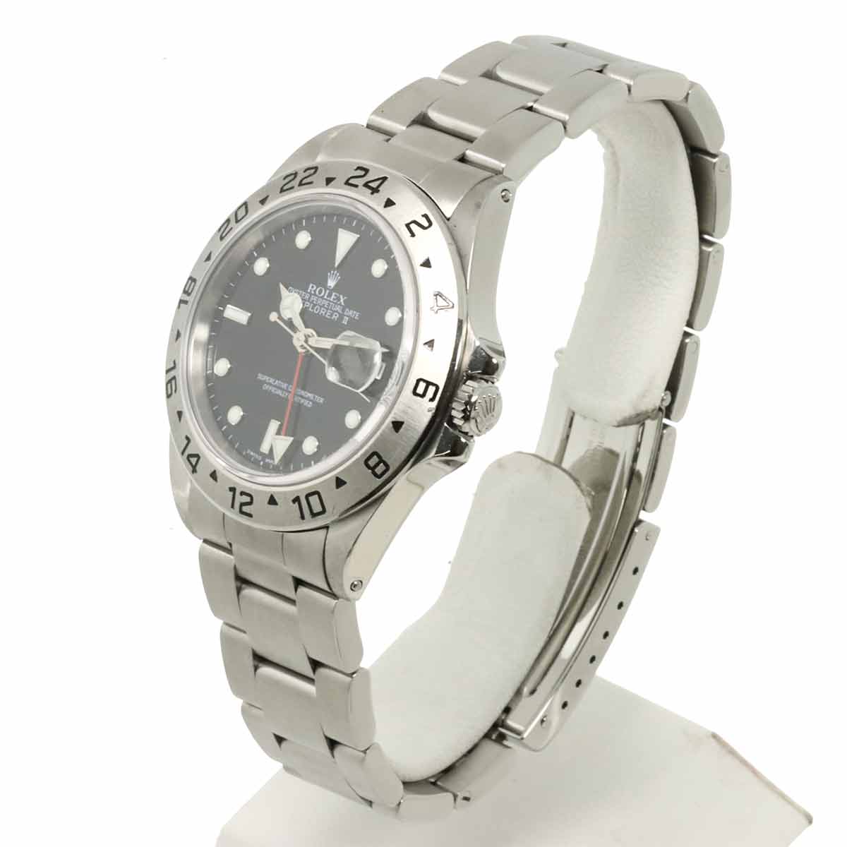 Explorer II 16570 Date Serial S Automatic Black Dial Mens Watch