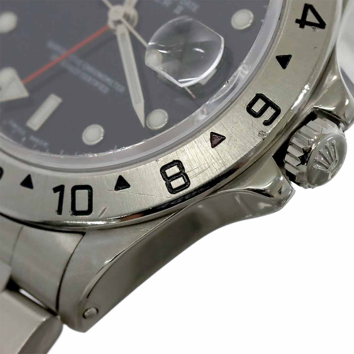 Explorer II 16570 Date Serial S Automatic Black Dial Mens Watch