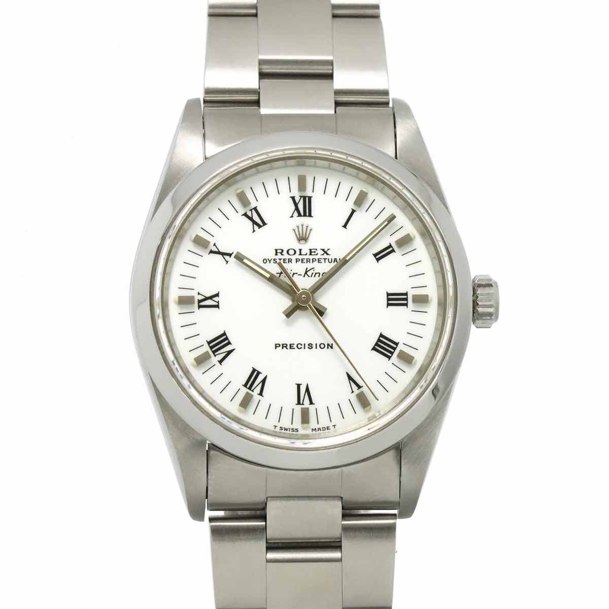 Air King 14000 Serial S Automatic White Dial Mens Watch