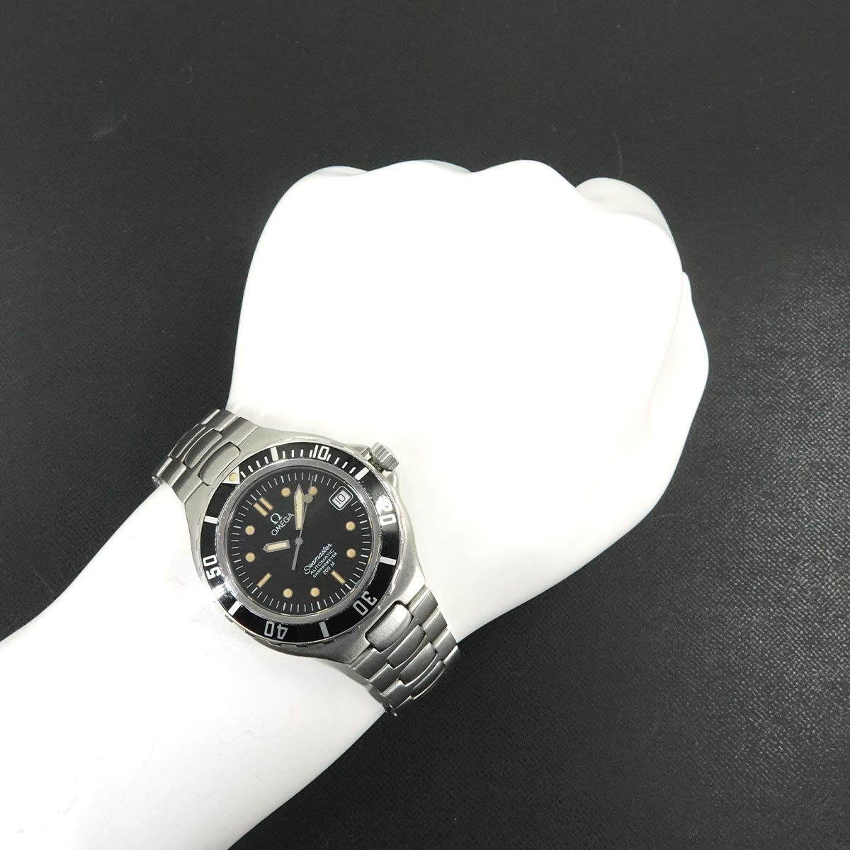 Seamaster 200 2860 50 02 Automatic Date Black Dial Mens