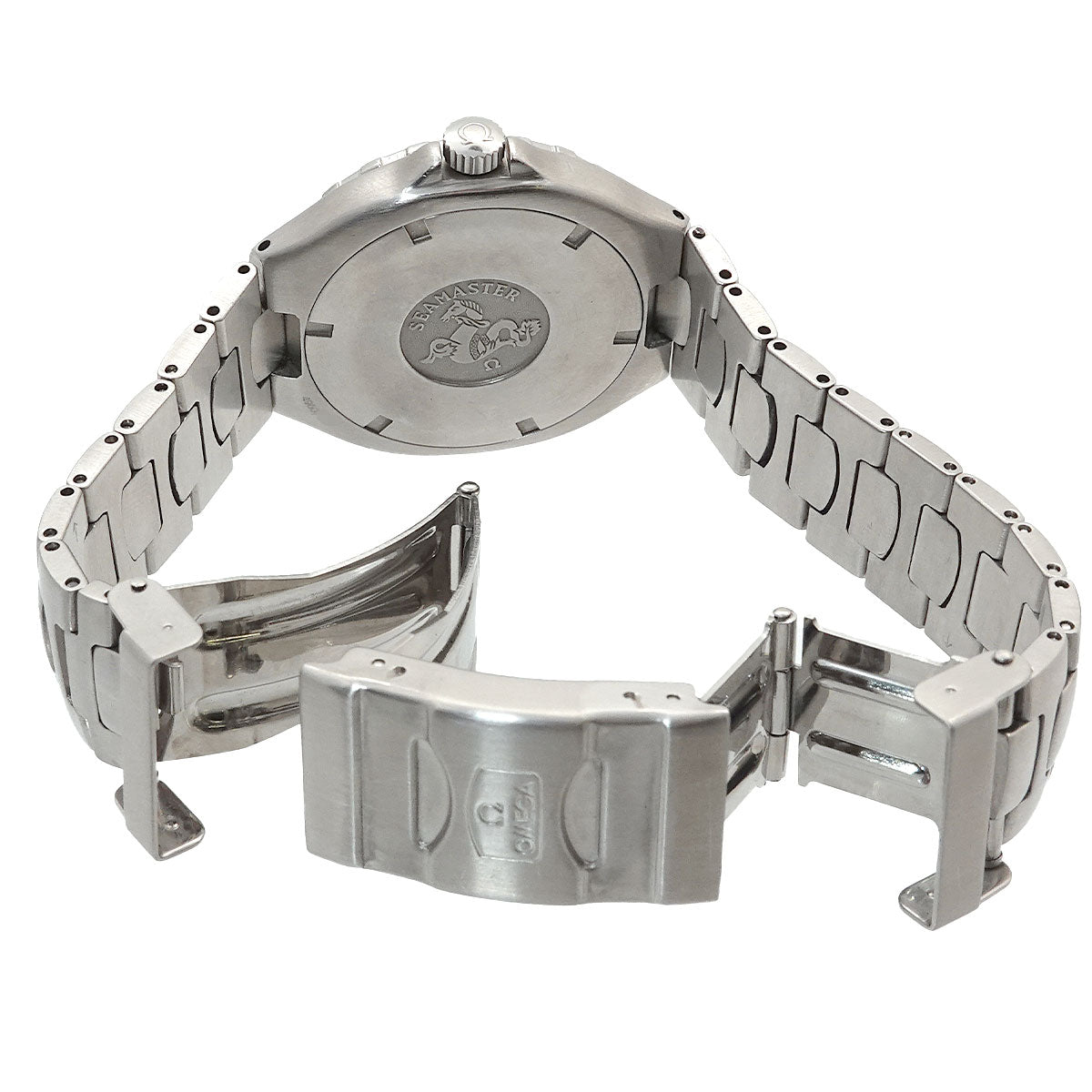 Seamaster 200 2860 50 02 Automatic Date Black Dial Mens