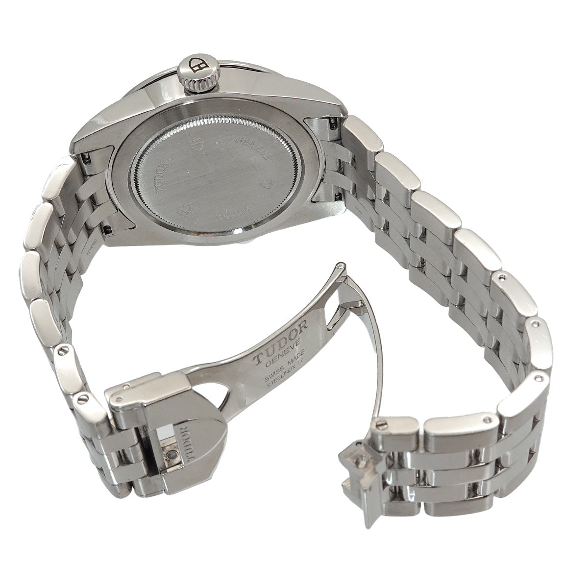 Glamour Date Day 56000 Automatic Silver Dial Mens Watch