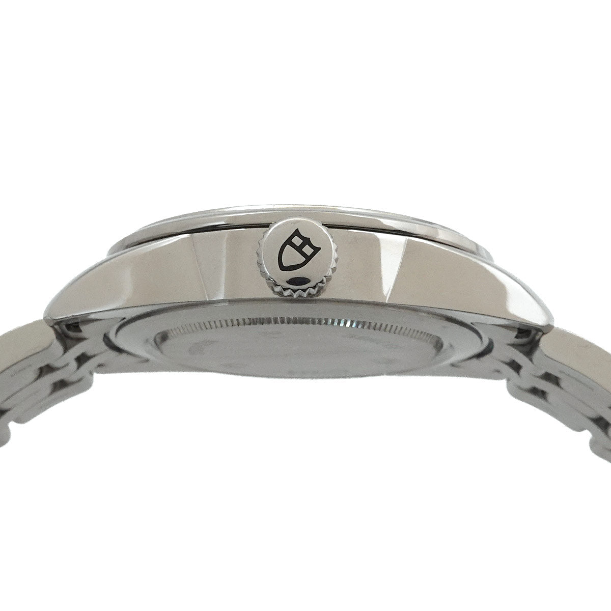 Glamour Date Day 56000 Automatic Silver Dial Mens Watch