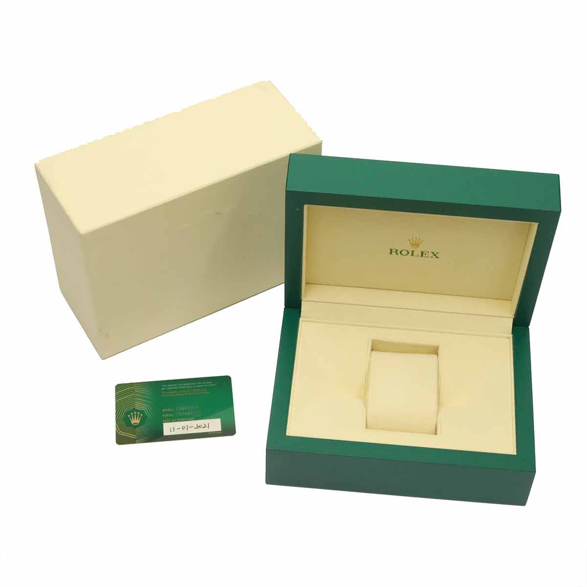 Submariner Date 126610LV Serial Random Green Bezel Mens