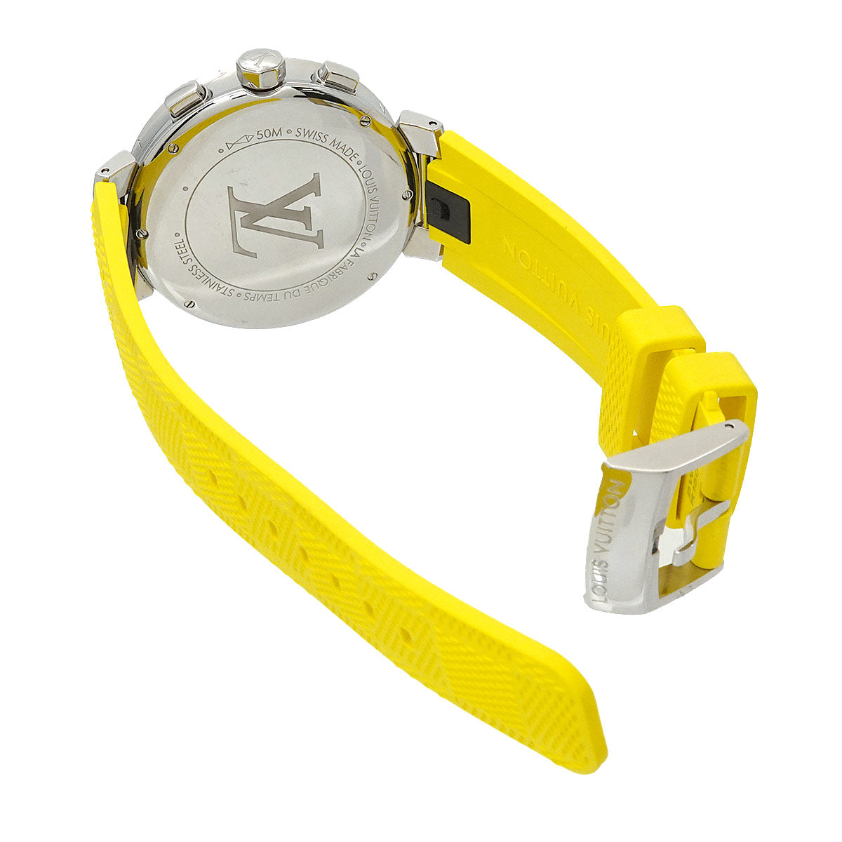 Tambour Moon Star Q8D11 Chronograph Date Black Dial