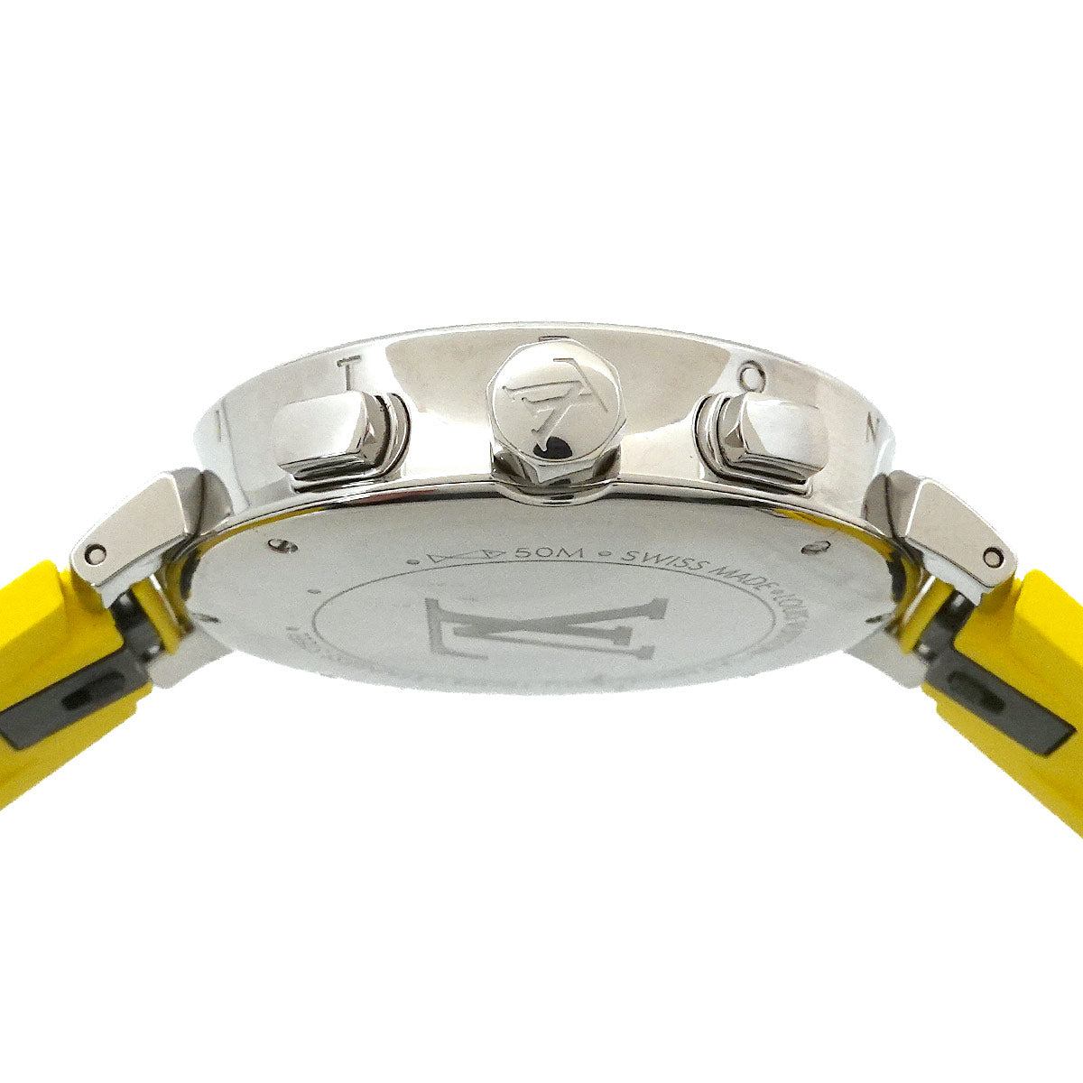 Tambour Moon Star Q8D11 Chronograph Date Black Dial