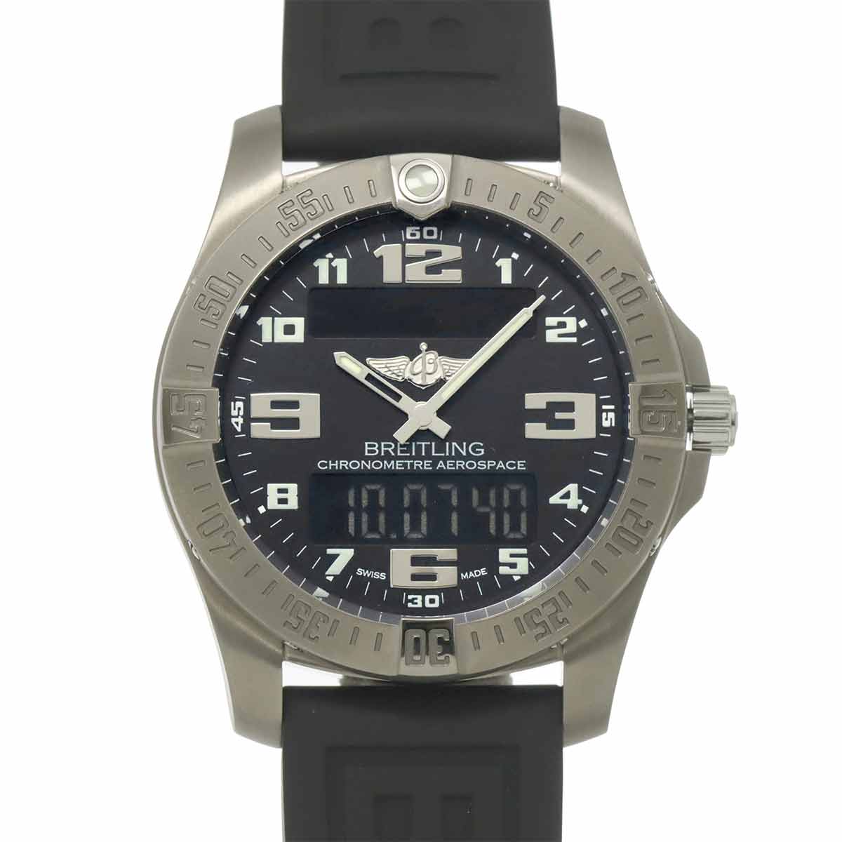 Aerospace Evo E79363 Quartz Black Dial Mens Watch