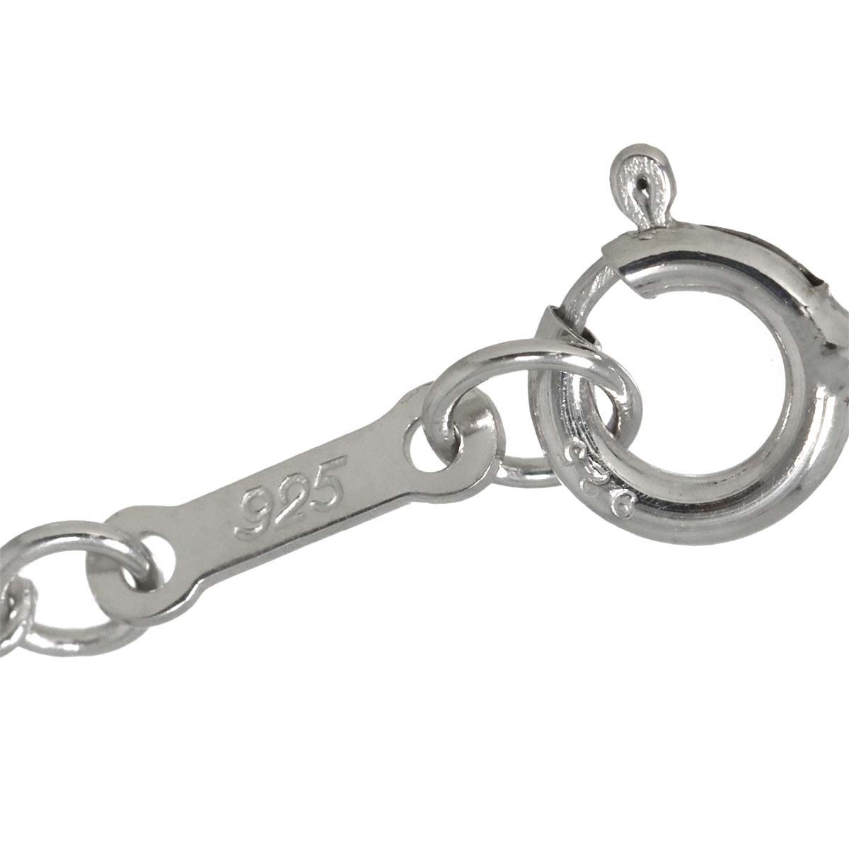 Open Heart 5Motif Necklace Silver 925