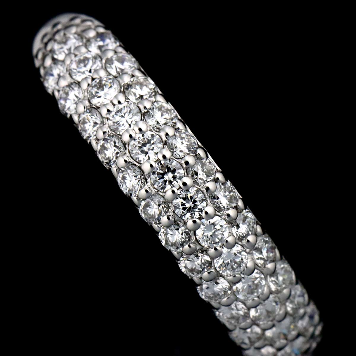 Diamond 0.40ct Ring 18K WG 750 Size5.25(US)