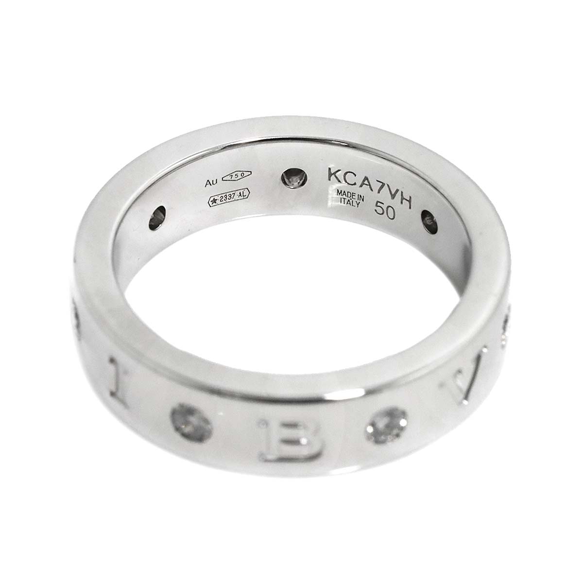 BVLGARI BVLGARI Diamond Ring 18K WG 750 size50 5-5.25(US)