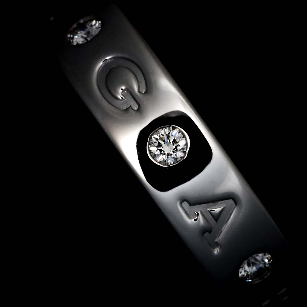 BVLGARI BVLGARI Diamond Ring 18K WG 750 size50 5-5.25(US)