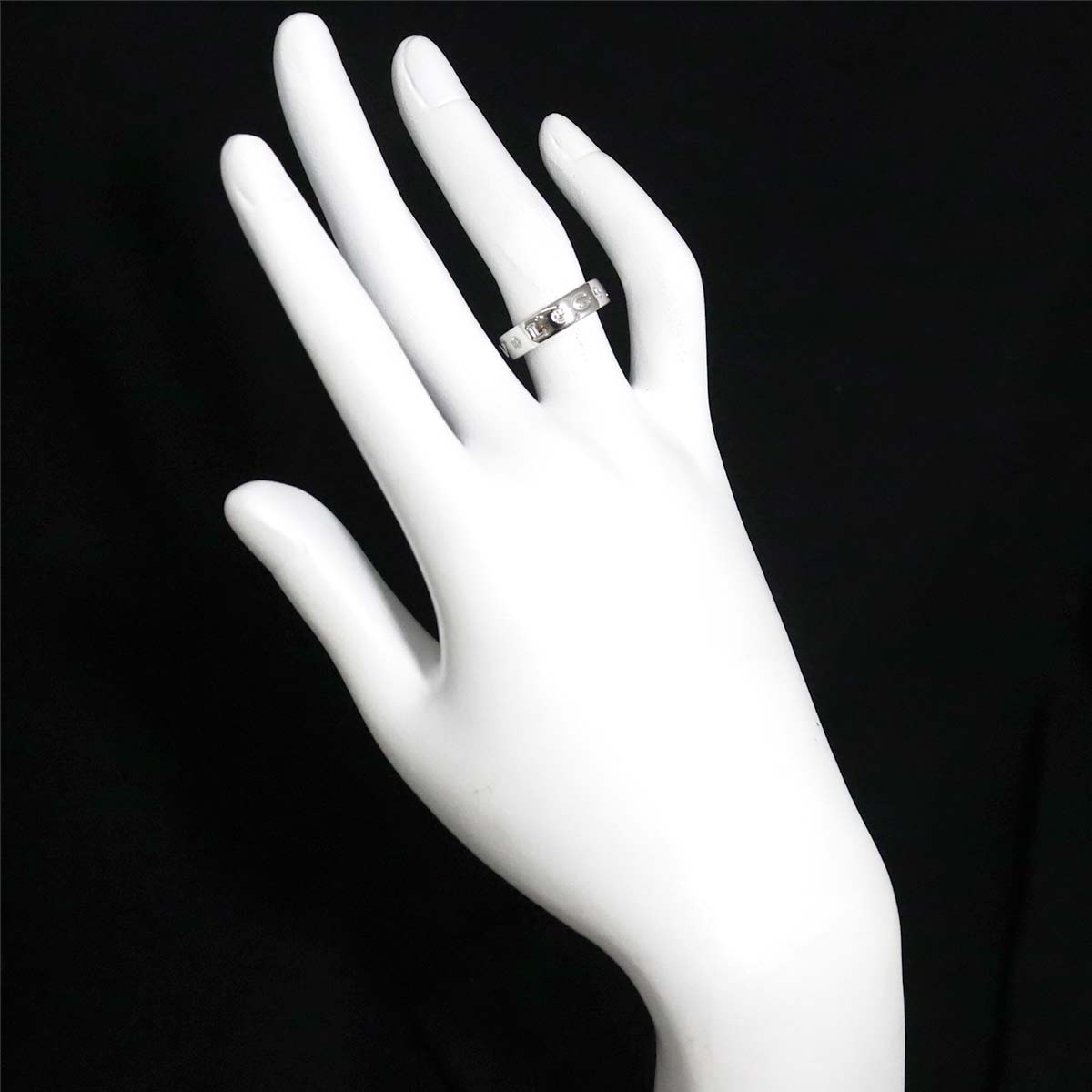 BVLGARI BVLGARI Diamond Ring 18K WG 750 size50 5-5.25(US)