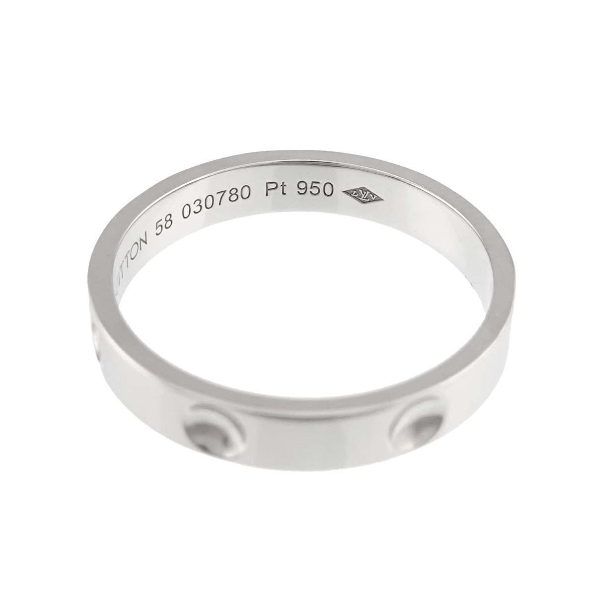 Alliance Empreinte Ring Pt size58 8.25(US)