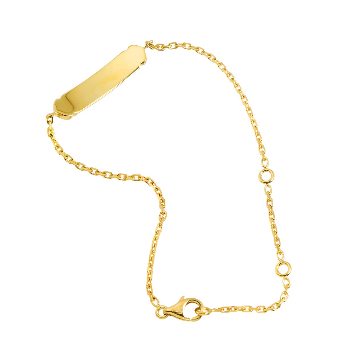 2C Bracelet 18K Yellow Gold 750