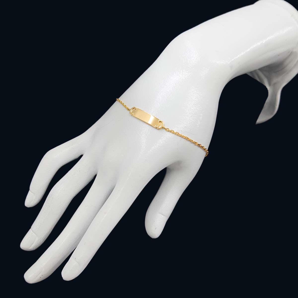 2C Bracelet 18K Yellow Gold 750