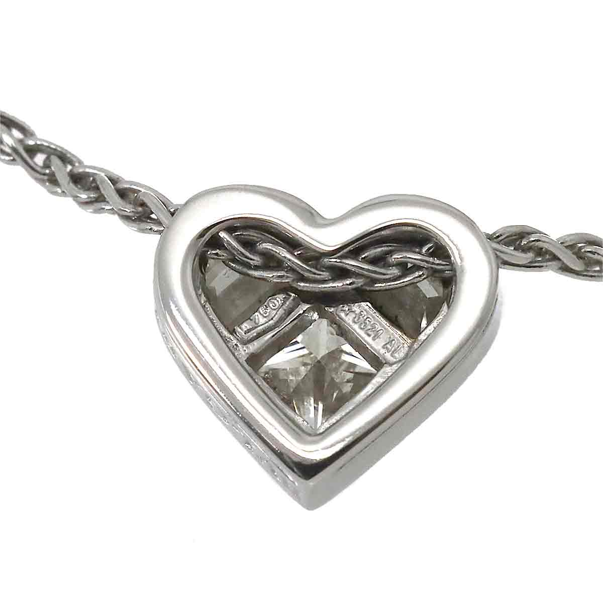 Diamond Anklet Bracelet K18 White Gold 750