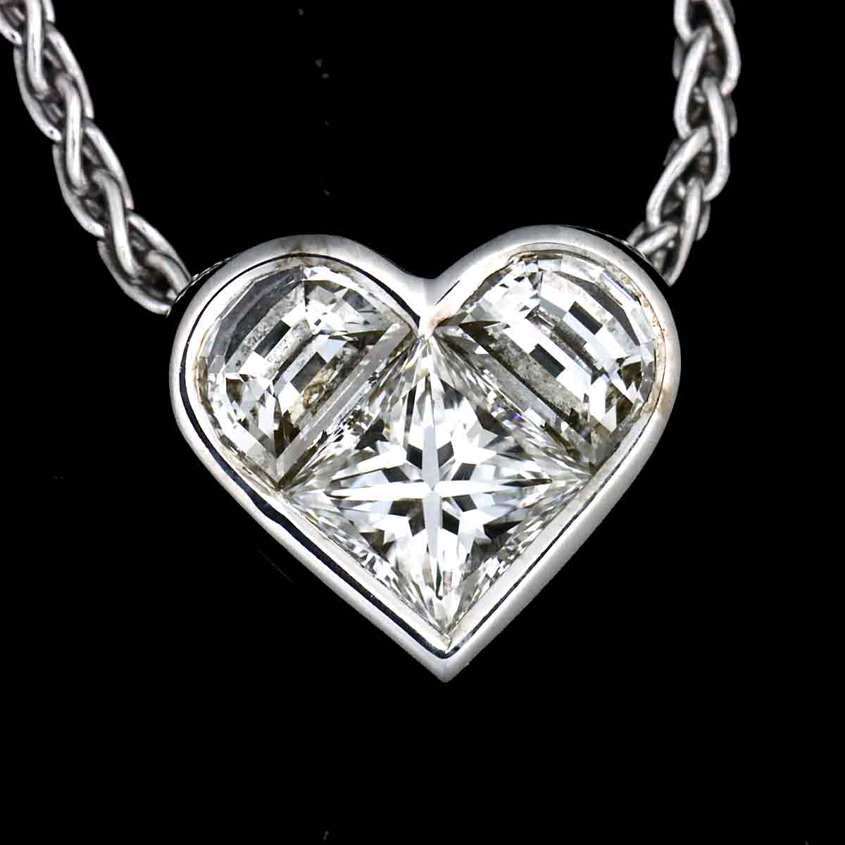 Diamond Anklet Bracelet K18 White Gold 750