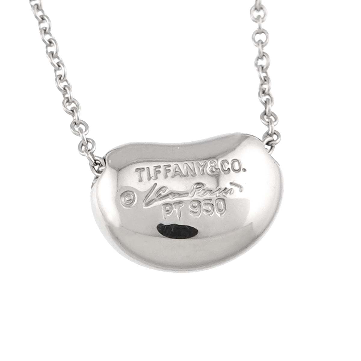 Bean Necklace Platinum