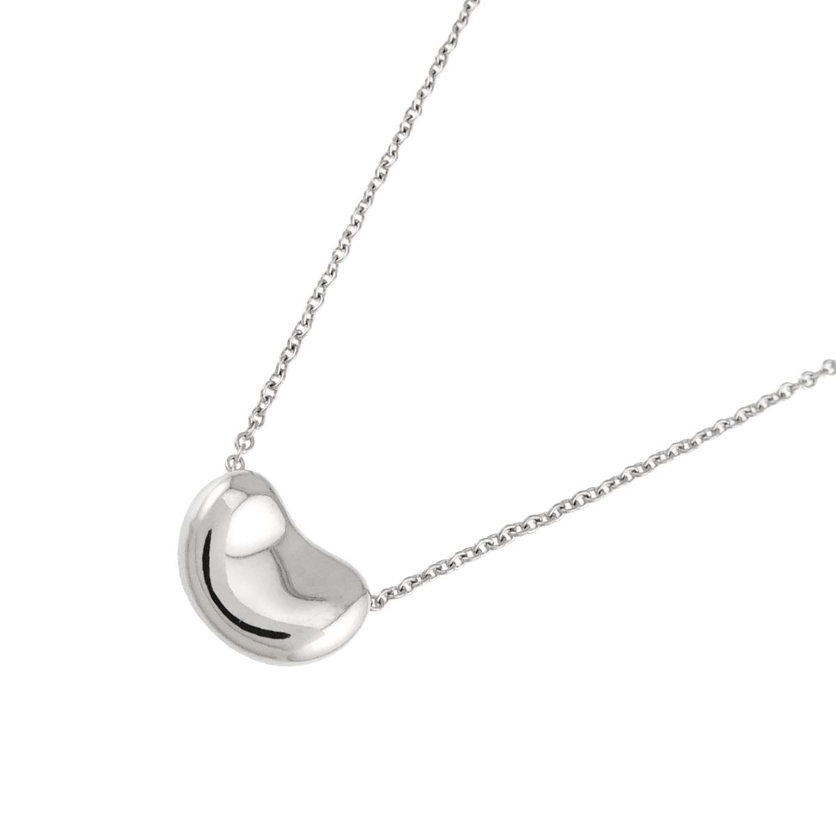 Bean Necklace Platinum