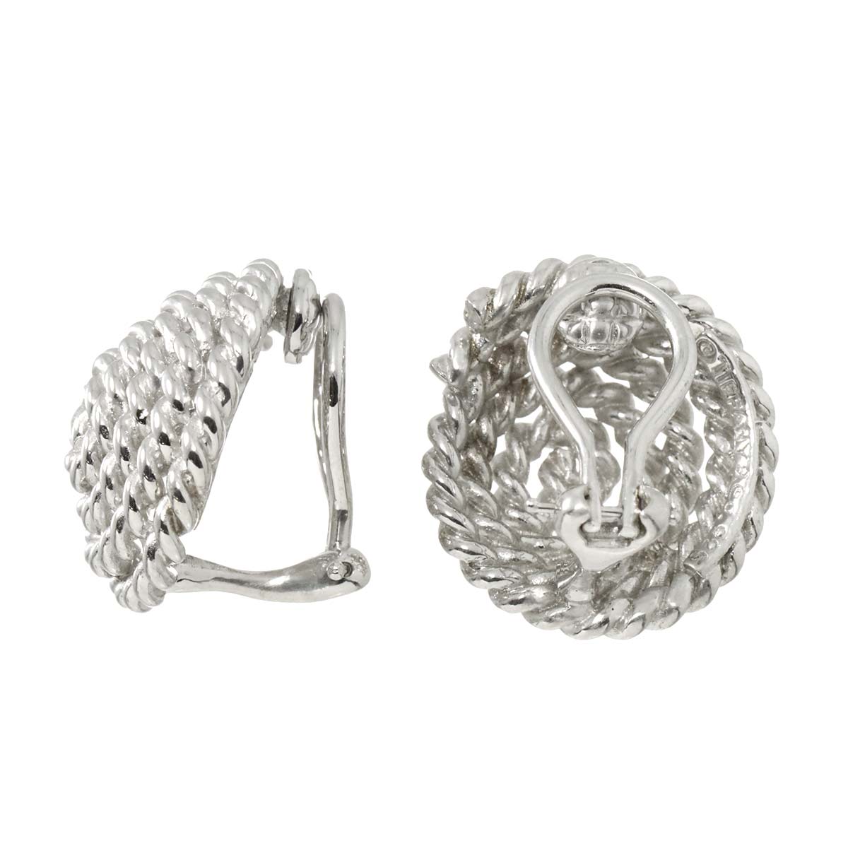 Earrings Clip on SV Silver 925