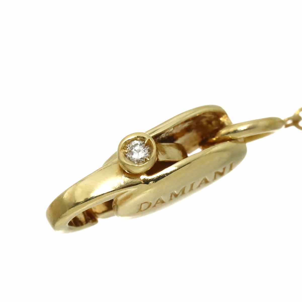 Belle Epoque XS Diamond Cross Necklace 18K YG 750