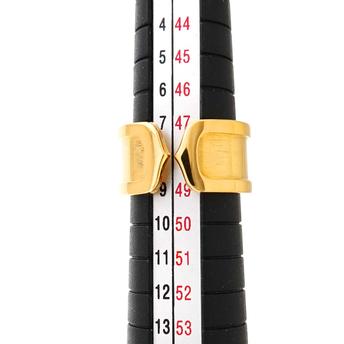 C2 LM Ring 18K YG 750 size48 4-4.5(US)