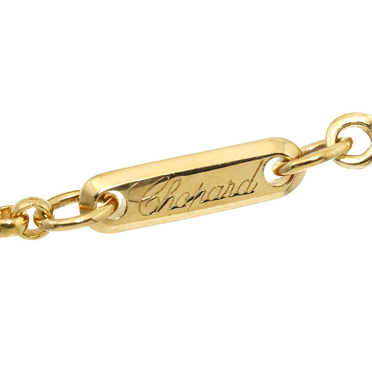 Happy Diamond Heart Necklace 18K Yellow Gold 750