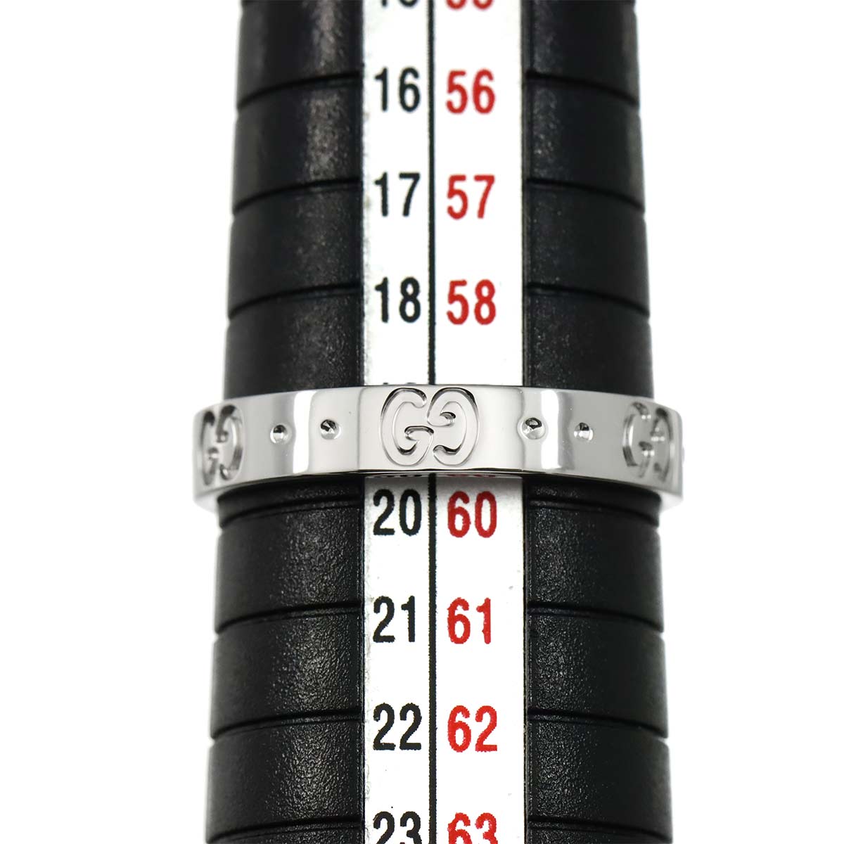 Icon Ring 18K White Gold 750 Size20 8.75-9(US)