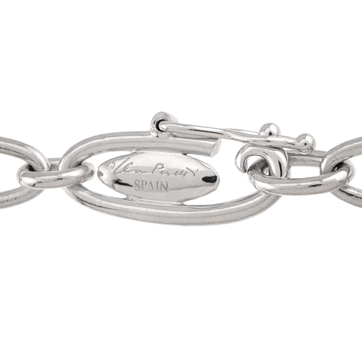 Open Heart Necklace Silver 925