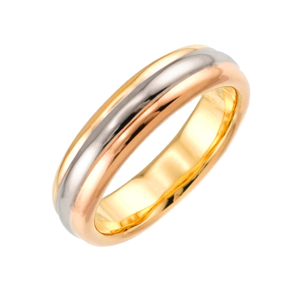 Vendome Ring 18K YG WG PG 750 size52 5.75-6(US)