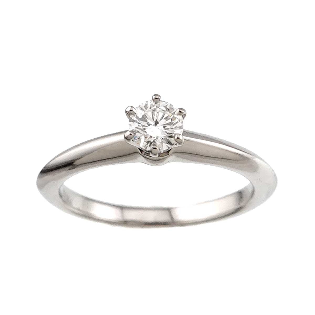 Diamond 0.20ct Ring Platinum Size3.75-4(US)