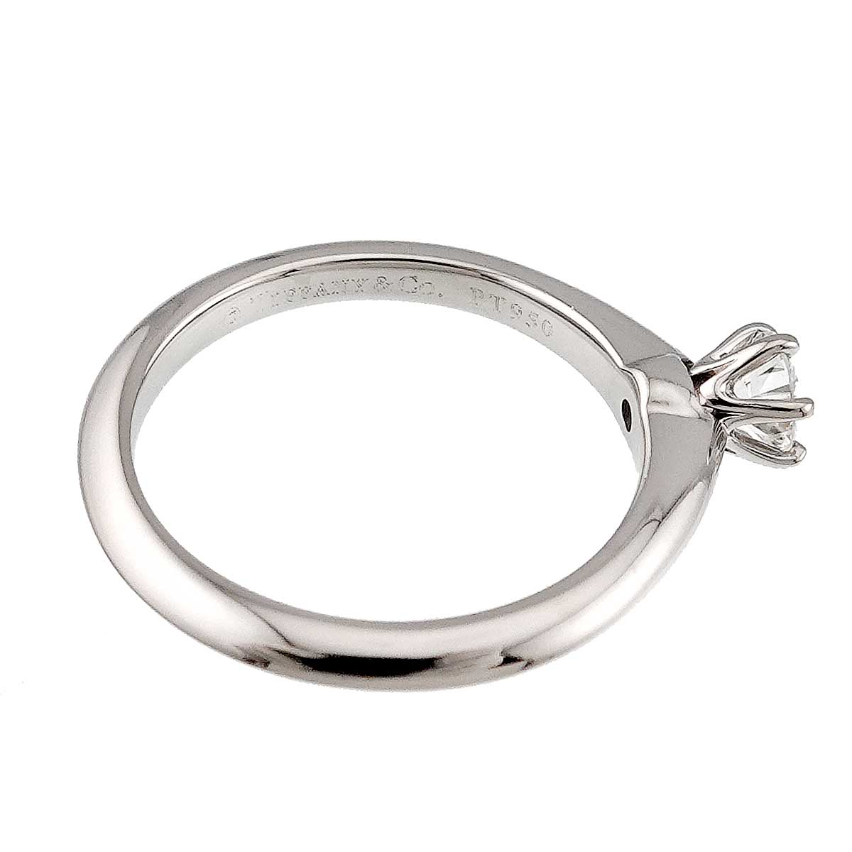 Diamond 0.20ct Ring Platinum Size3.75-4(US)