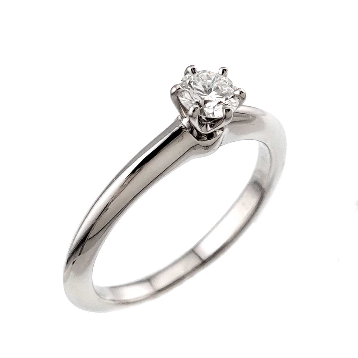 Diamond 0.20ct Ring Platinum Size3.75-4(US)