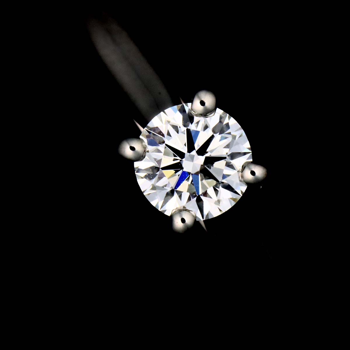 Diamond 0.45ct Ring Pt Size48 4.5(US)